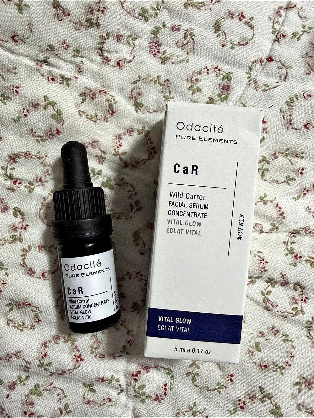 Odacité CaR Wild Carrot Facial Serum Concentrate Vital Glow Facial Serum 5 mL
